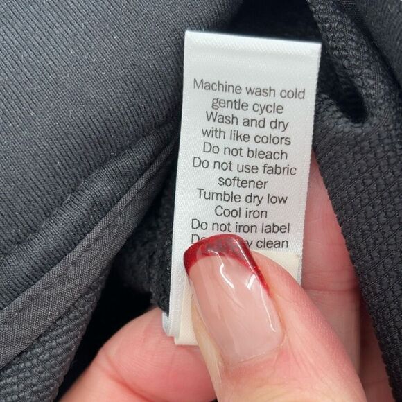 Athleta Wander Trek Tech Hiking Pant Black Size 8 Tall - Picture 10 of 12